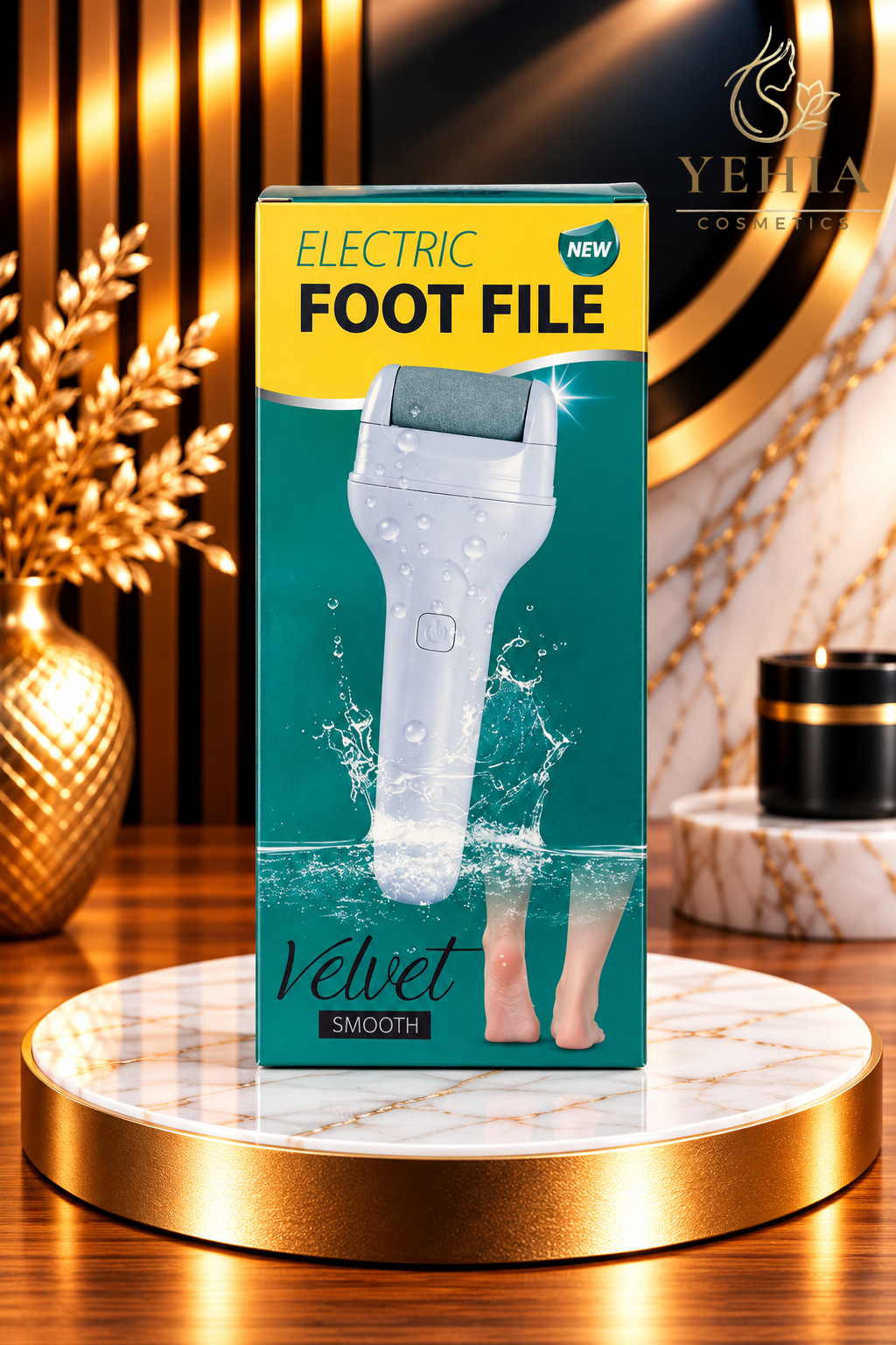 Velvet Smooth Electric Foot File & Callus Remover