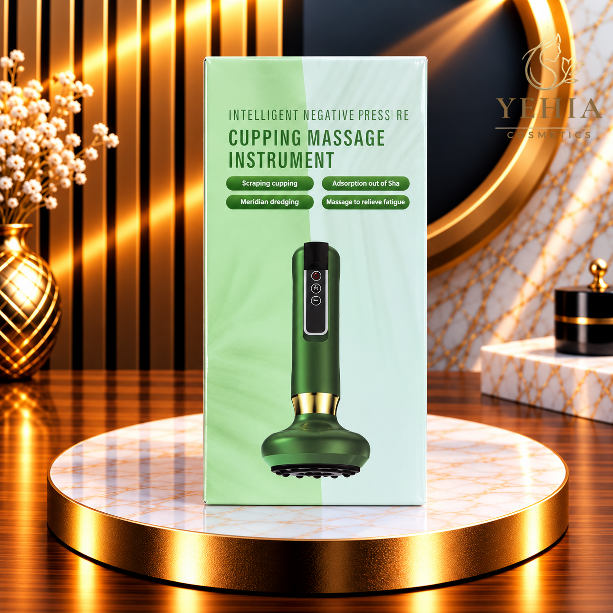 Intelligent Negative Pressure Cupping Massage Instrument