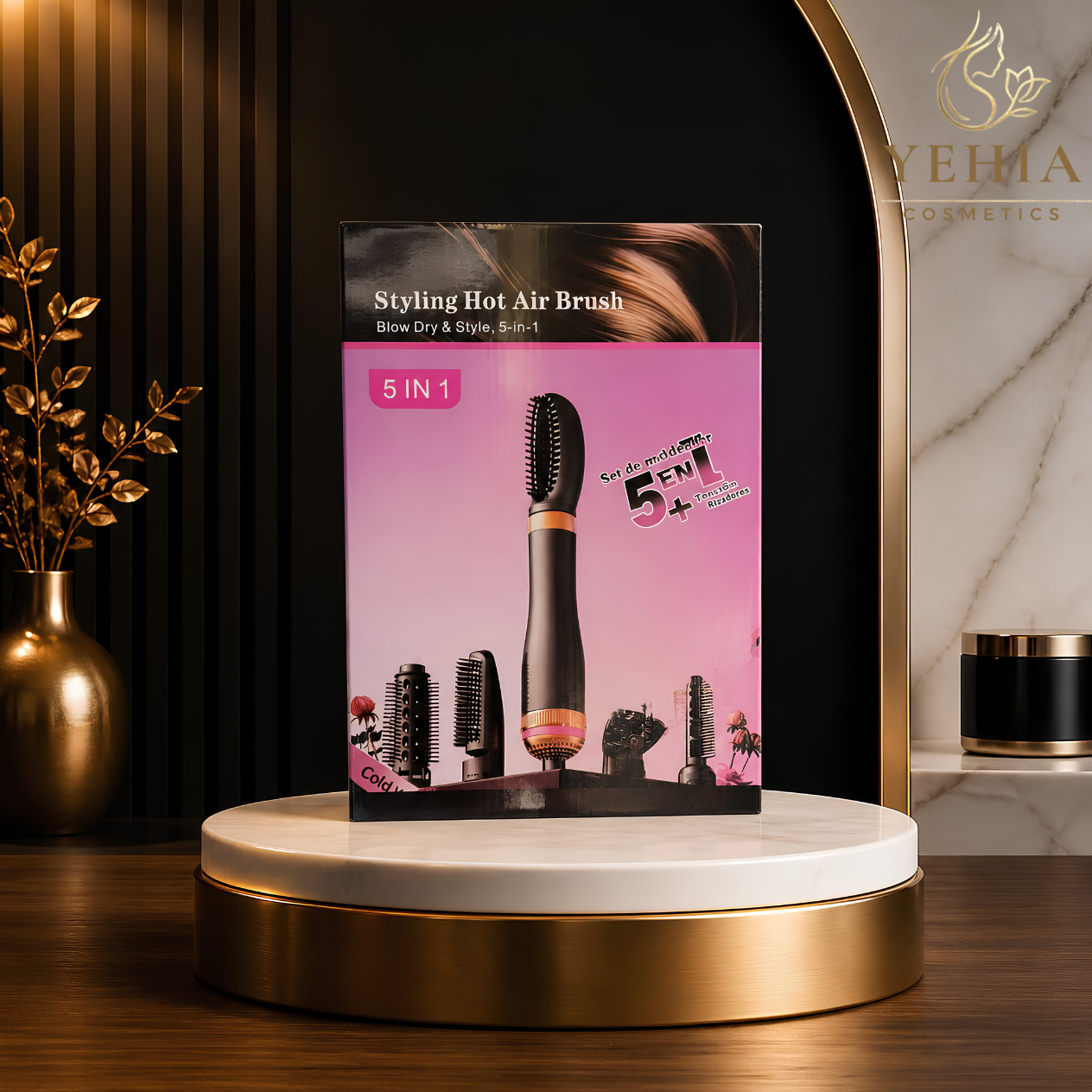 5-in-1 Styling Hot Air Brush & Styler Se