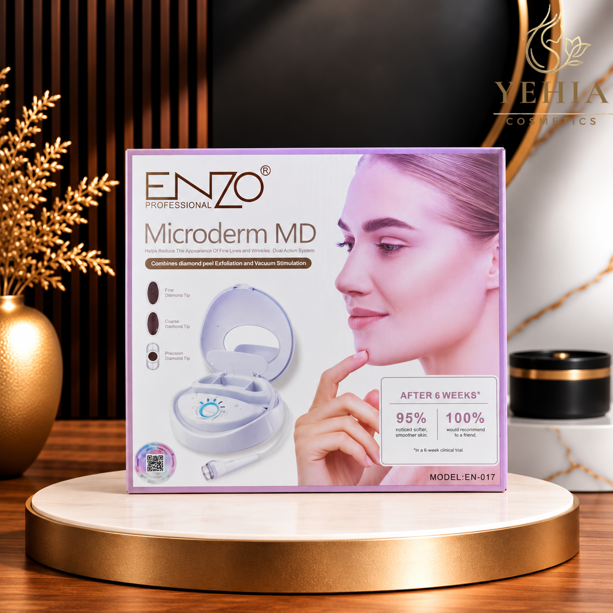 ENZO Professional Microderm MD Diamond Microdermabrasion Device Model EN-017