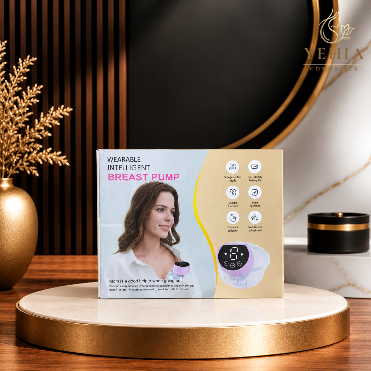 Wearable Intelligent Hands-Free Electric Breast Pump