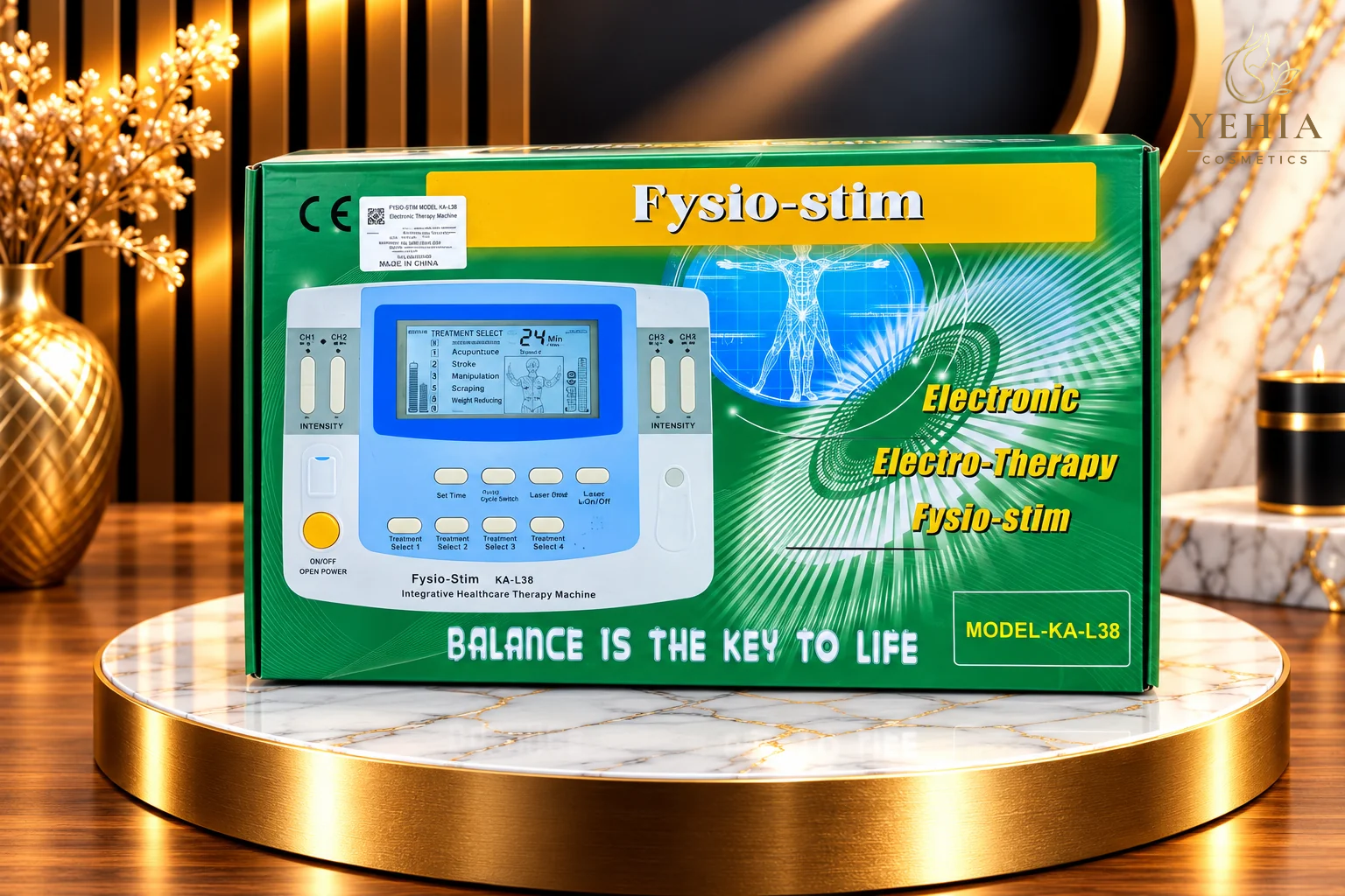 Fysio-stim Electronic Electro-Therapy Machine Model KA-L38