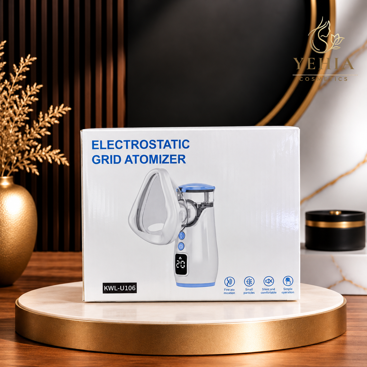 Portable Mesh Nebulizer KWL-U106 – Electrostatic Grid Atomizer