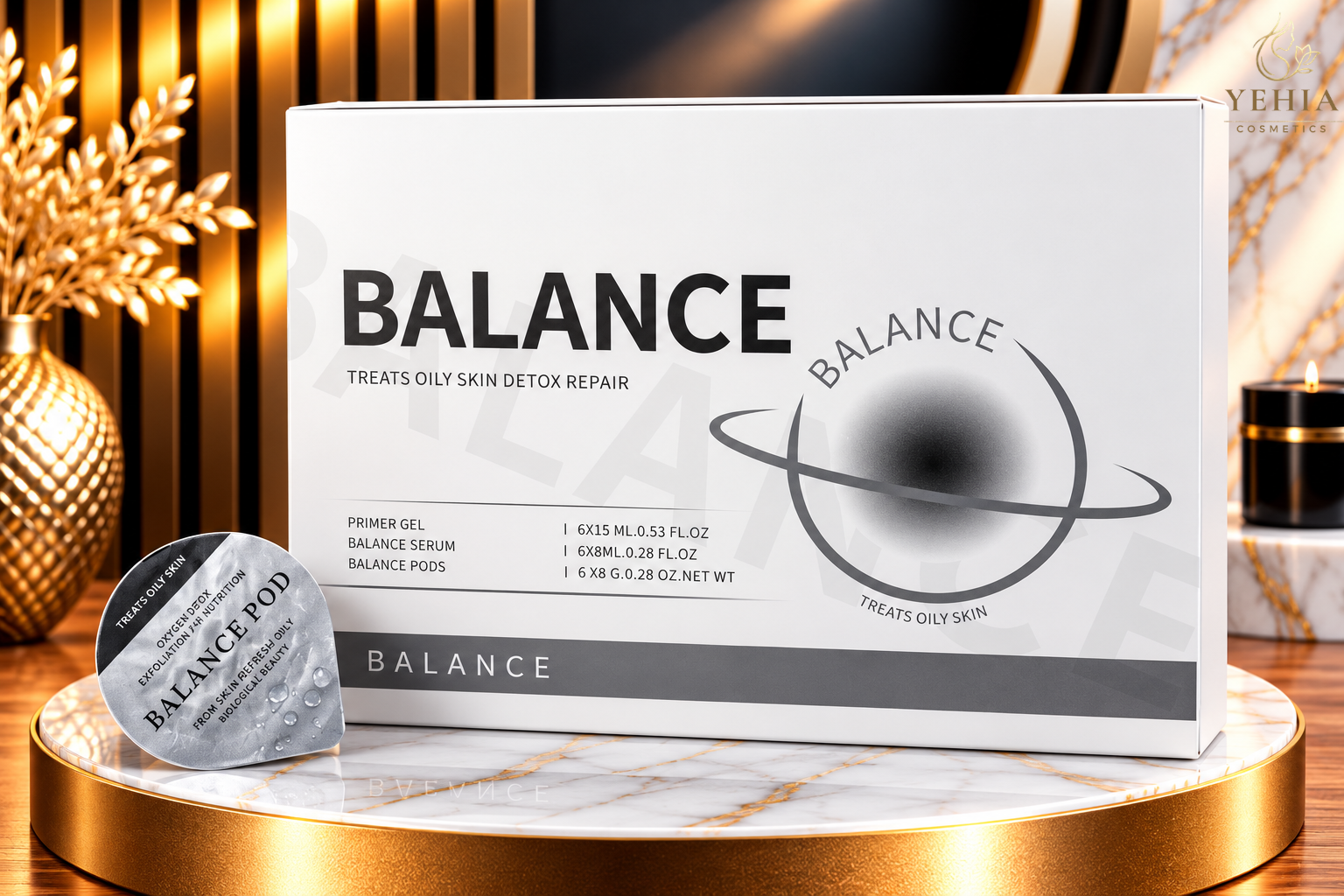 Balance Kit - Treats Oily Skin Detox & Repair