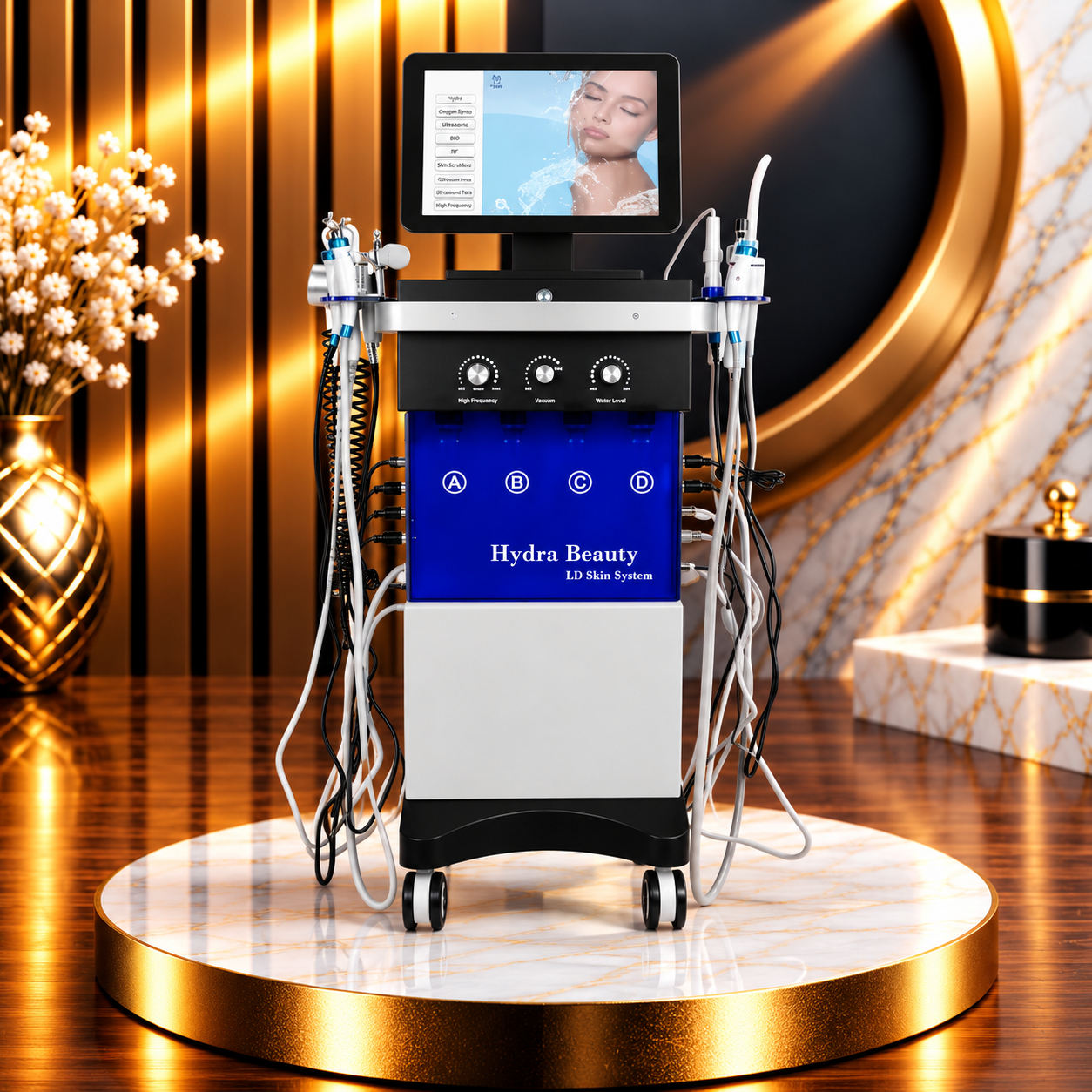 Professional Hydra Beauty LD Skin System & Hydro Facial Machine   14x1