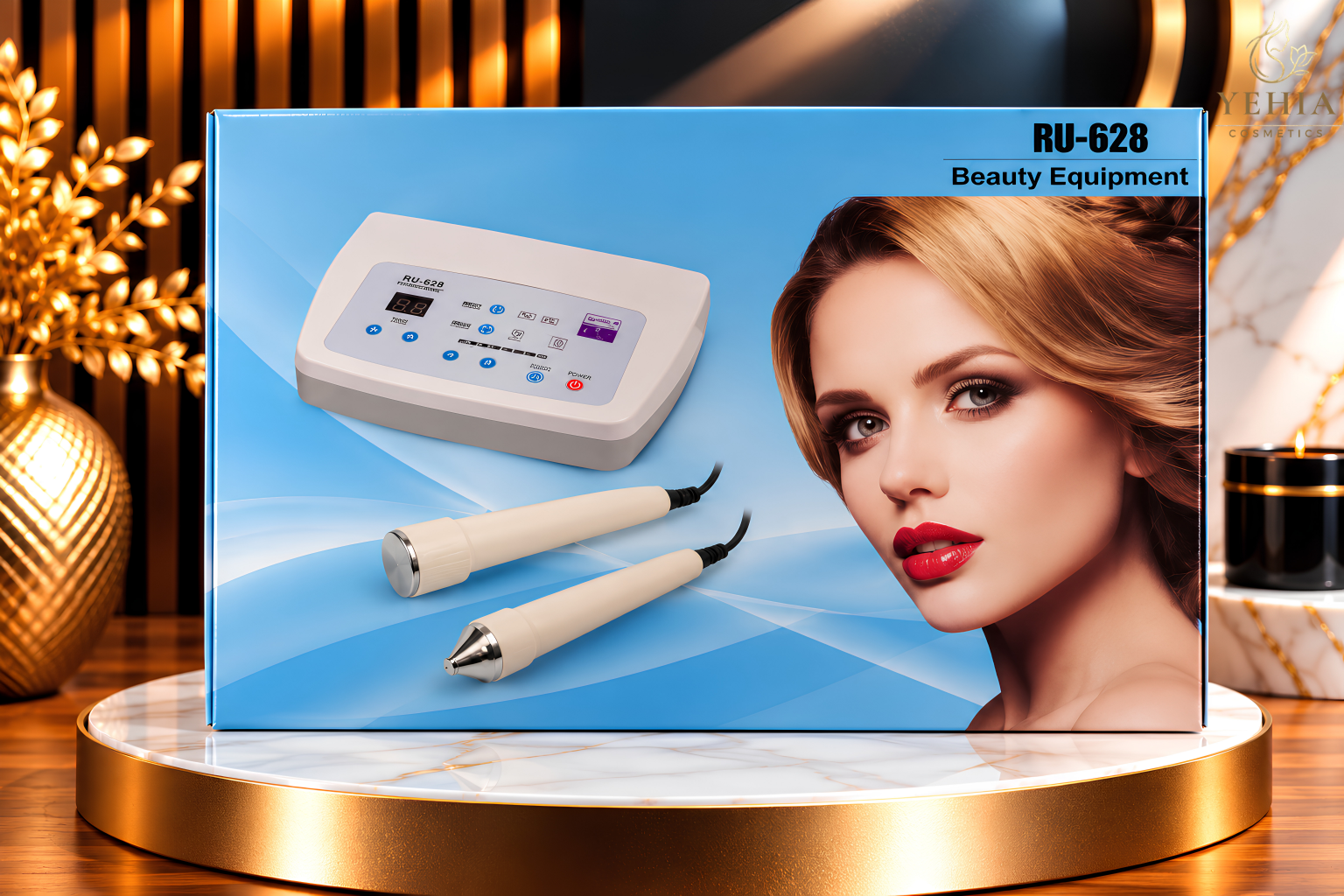 RU-628 Professional Ultrasonic Facial Beauty Device