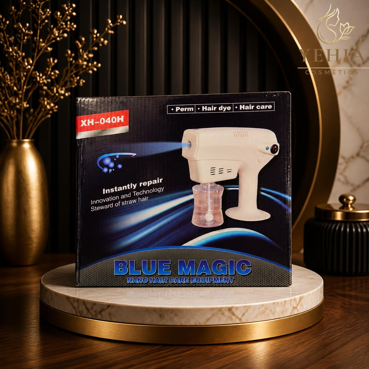 BLUE MAGIC Nano Hair Care Steamer Gun XH-040H
