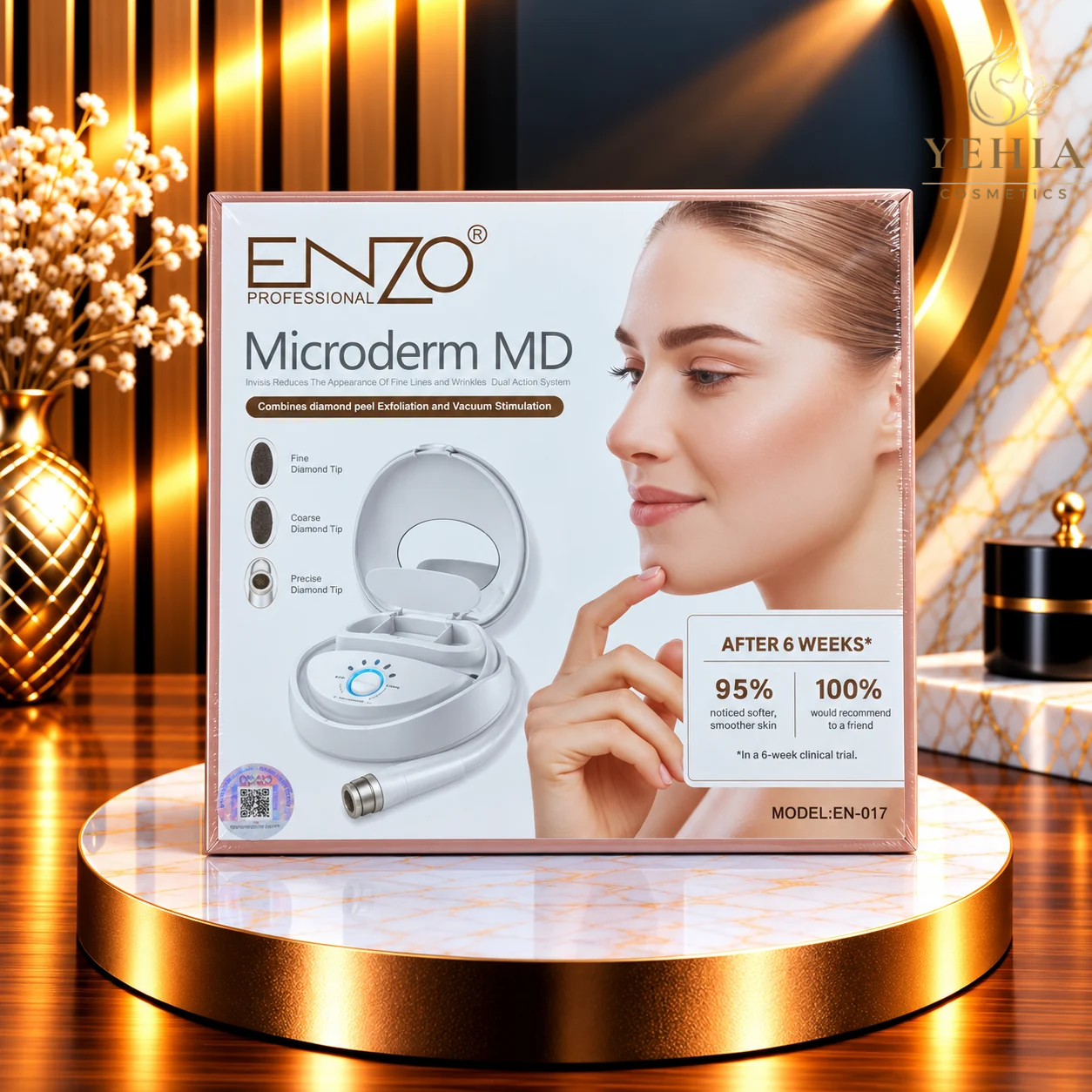 ENZO Professional Microderm MD Skin Resurfacing System (Model EN-017)