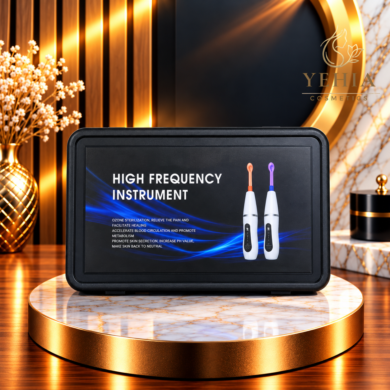 Professional High Frequency Instrument for Skin Care & Hair Growth