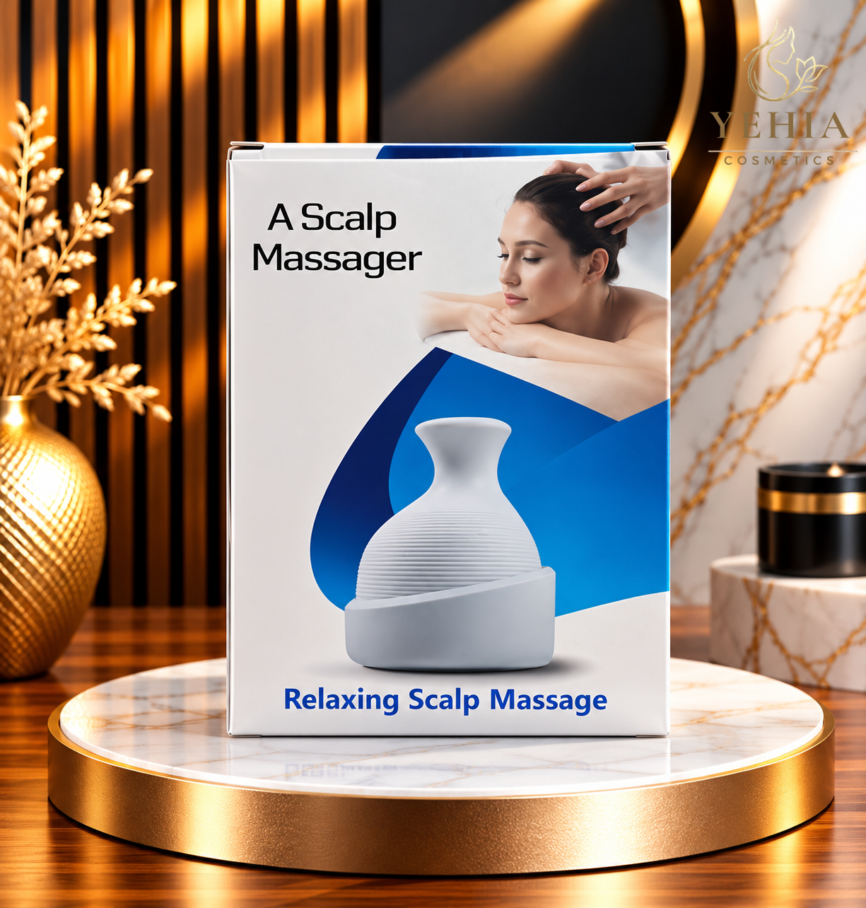 Electric Scalp Massager for Relaxation & Hair Growth
