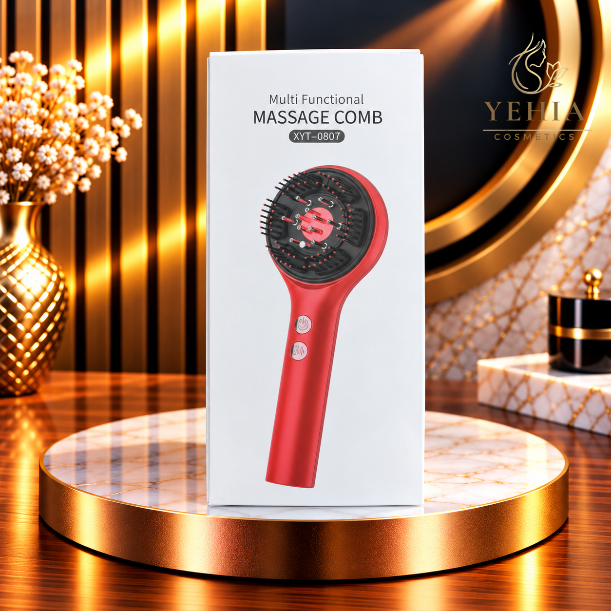 Multi-Functional Massage Comb for Hair Care (Model XYT-0807)