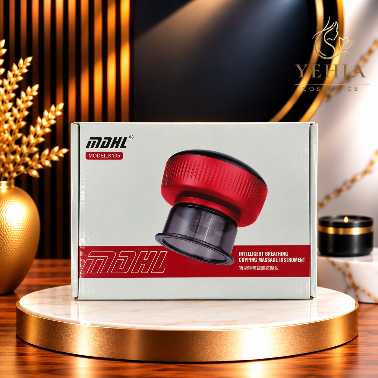 MDHL Intelligent Breathing Cupping & Suction Massager Device